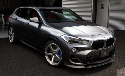 【樂駒】3D Design BMW F39 X2 M-Sport 前下巴 前下擾流 Carbon 碳纖維 外觀 套件