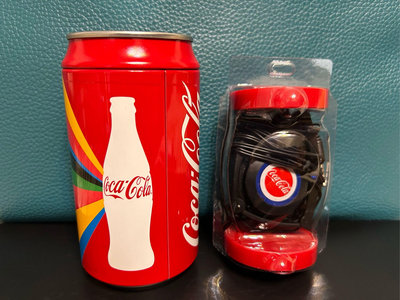日本🇯🇵可口可樂自動販賣機50週年（2012年）紀念品-耳機🎧