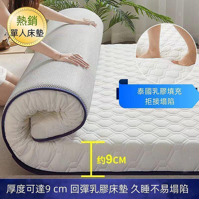 廠家出貨單人床墊新品乳膠床墊 記憶床墊單雙人床墊 1.5M1.8m床墊 床墊子 榻榻米 宿舍床墊