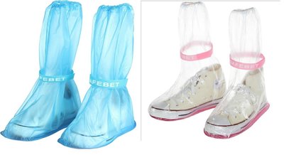 長型雨鞋套 男女通用 加厚耐磨 高彈PVC 防滑 防水 防雨鞋套 雨傘 雨鞋 雨靴 雨具 可重複使用
