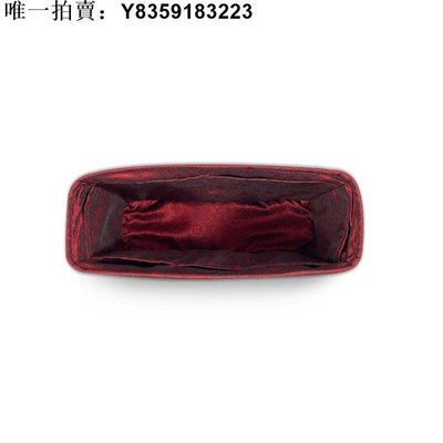 包中包 適用于適用于香奈兒CF/2.55/LEBOY/19Flap歐洲進口復古紅紋理綢緞內膽包