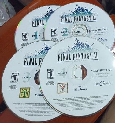 PC GAME_Final Fantasy XI太空戰士11-- 網路單機版 /2手