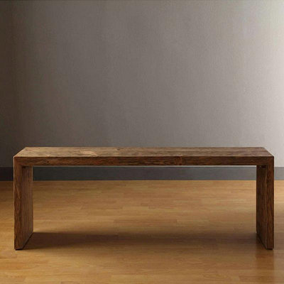 北歐現代簡約輕奢實木長板凳原木長條凳客廳入戶換鞋凳臥室床尾凳