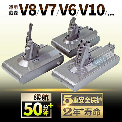 【現貨】適dyson戴森吸塵器電池更換V6V7V8V10 V11 DC35 DC59/62 sv12配件