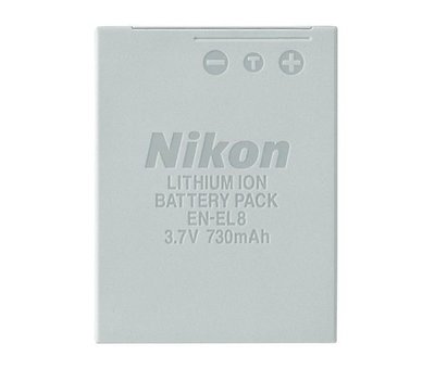 【華揚數位】【現貨】☆全新 NIKON EN-EL8 原廠鋰電池 裸裝版 ENEL8 ☆