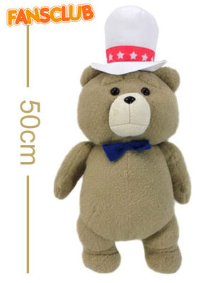【玩具一番】日版 熊麻吉 大禮帽 高帽 Ted2 泰迪熊 賤熊 娃娃 絨毛 玩偶
