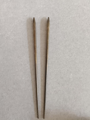 日本黃銅火箸火筷子