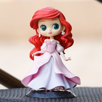 【佩斯多】小美人魚 愛麗兒 婚紗 禮服 Q版 可愛 大眼 蛋糕 烘培 公仔 玩具 公主 迪士尼 卡通 人偶