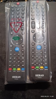 HERAN 禾聯 R-5012G 原廠 電視遙控器 全新