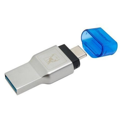 新風尚潮流 【FCR-ML3C】 金士頓 Micro SD 系列 記憶卡 讀卡機 對應 USB3.1 與 Type-C