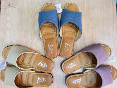 羊皮質氣墊式台灣製男女室內拖鞋