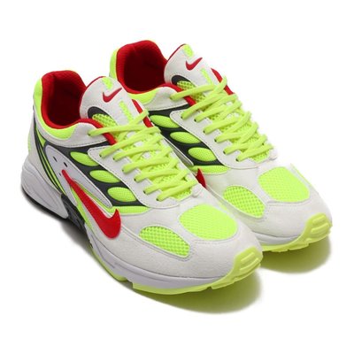 =CodE= NIKE AIR GHOST RACER 透氣網布慢跑鞋(白螢光綠紅) AT5410-100 老爹鞋 預購