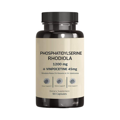 小寶（保健/護膚） 買2送1 磷脂酰絲氨酸紅景天膠囊PhosphatidylSerine Rhodiola capsules