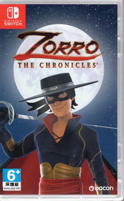 Switch遊戲 NS 蒙面俠蘇洛 Zorro The Chronicles 中文版【板橋魔力】