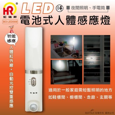 【HomeResource】電池式人體感應燈BO-LED009