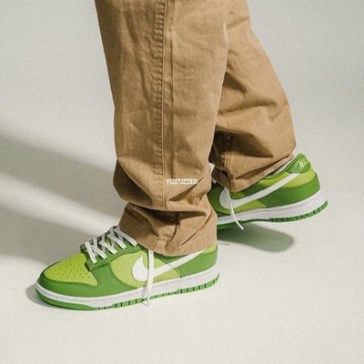 Nike SB Dunk Low "Green White" 檸檬綠白 青蘋果 男女滑板鞋 DJ6188-300