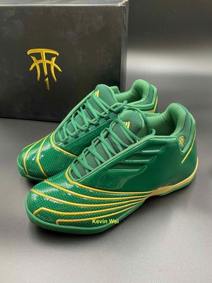 adidas T-Mac 2.0 SVSM 綠金 Restomod Lebron FY9931 籃球鞋