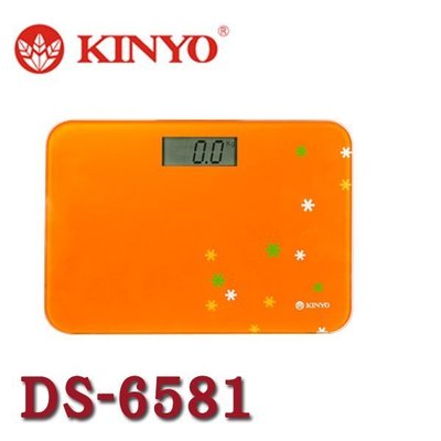 【MR3C】含稅附發票 KINYO金葉 DS-6581 安全輕巧型電子體重計