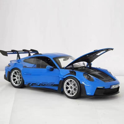 模型車 NOREV諾威爾1/18保時捷Porsche 911 GT3 RS 2022仿真合金汽車模型