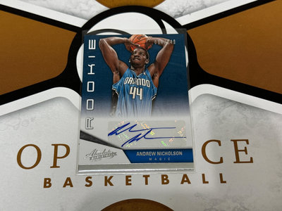 2012-13 NBA PANINI ABSOLUTE ANDREW NICHOLSON 新人親筆簽名卡(RC)(094/249)(限量249張)