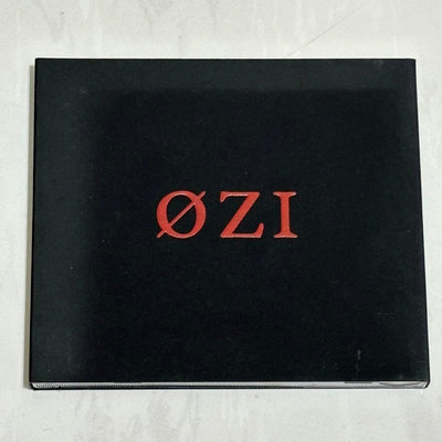OZI 陳惟凡 2018 首張個人專輯 ØZI : The Album 新樂園音樂 台灣紙盒版專輯 CD 稀有絕版 / B.O. feat. 9m88