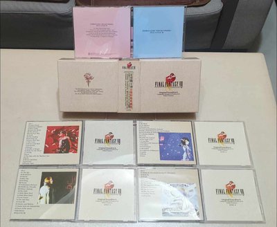 太空戰士8音樂特集典藏版動畫原聲碟精裝4CD Final Fantasy VIII