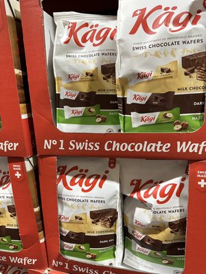 COSTCO好市多代購Kagi 瑞士巧克力口味威化餅 500公克