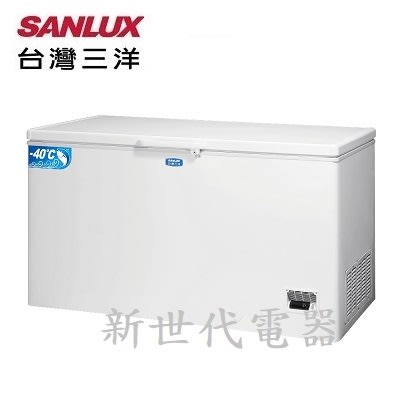 **新世代電器**請先詢價 SANLUX台灣三洋 400公升-40°C低溫冷凍櫃 SCF-DF400