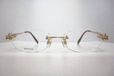 【中國眼鏡】HARLEQUIN 女王鈦 日本製 無框 品質佳 TITANIUM 好戴 鏡框 鏡架