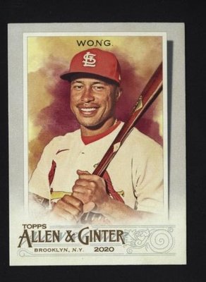 2020 Topps Allen and Ginter #164 Kolten Wong - St. Louis Cardinals