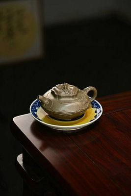 （可議價）-風卷葵·全手工 紫砂壺 茶壺 茶具【真棒紫砂】1054
