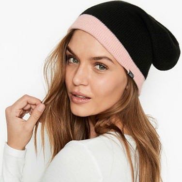 全新現貨 Victoria’s Secret 保暖毛線帽 維多利亞的秘密 毛帽 維密 VS 針織帽