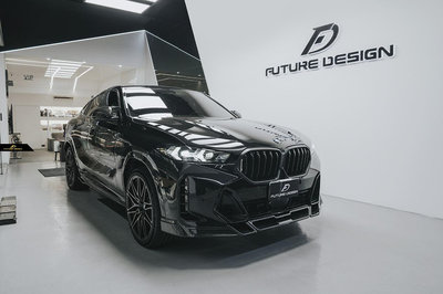 【政銓企業有限公司】BMW G06 X6 LCI 小改款  FD 品牌 高品質 CARBON 碳纖維 卡夢  前下巴 現貨 免費安裝