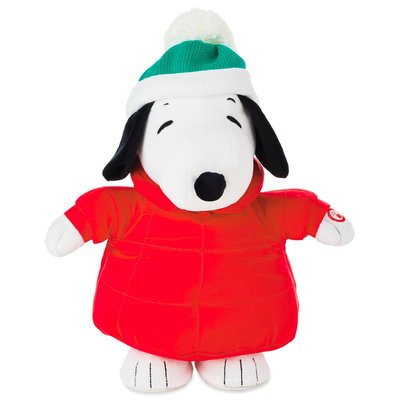 預購 美國 Hallmark Snoopy 史努比 可愛Q版玩偶 療癒娃娃 童趣玩偶 公仔娃娃 聲響互動娃娃 生日禮