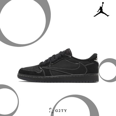 [G2TY] Travis Scott x Air Jordan 1 Low OG 黑武士 倒勾 DM7866-001