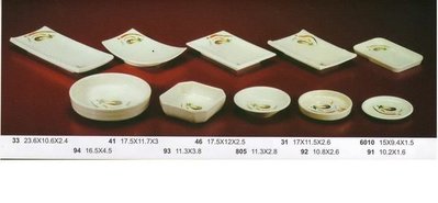 【泰裕二手貨餐具行】美耐皿碗盤湯碗牛肉麵碗陽春麵碗小菜盤日本料理盤拉麵碗方盤