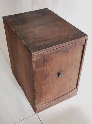 日本回流老木箱  老盒子  大茶箱  尺寸：高41寬28深3