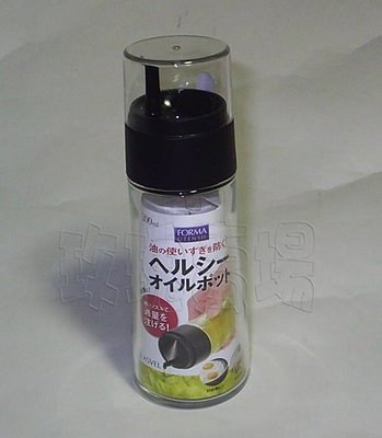 (玫瑰ROSE984019賣場)日本ASVEL健康控油玻璃調理罐200ml~可裝醬油.醋.調味油等(DE2131)