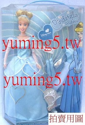 Disney迪士尼公主Cinderella仙履奇緣灰姑娘仙杜瑞拉Barbie芭比娃娃