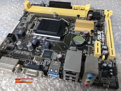 華碩 H81M-P 1150腳位 Intel H81晶片組 2組DDR3 4組SATA VGA DVI 多重輸出 主機板