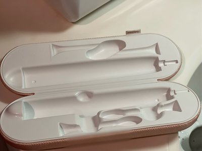 飛利浦 電動牙刷 充電盒 旅行盒 旅行幫手 免運 鑽石靚白音波震動牙刷(玫瑰金色)HX9312/02 Philips