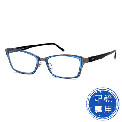 光學眼鏡 配鏡專用 (下殺價) 雕花水藍系列 薄鋼/TR複合材質 15183高品質光學鏡框 (複合材質/全框)