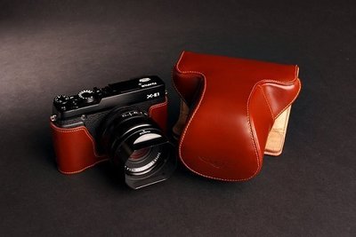 【台灣TP】Fujifilm X-E1 X-E2 XE1 XE2 專用真皮相機皮套  相機包 皮套   快拆電池