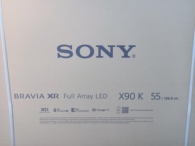 福利品AMY家電 SONY XRM-55X90K 55吋 4K 電視 智慧聯網 電視另有 KM-55X85L