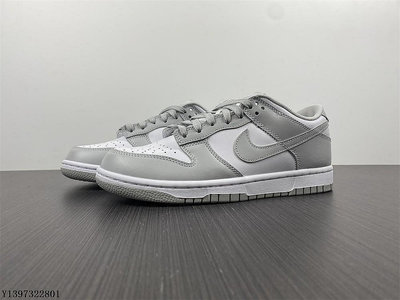 【YOYO】Nike Dunk Low Grey Fog 灰白 DD1391-103時尚休閒板鞋公司級