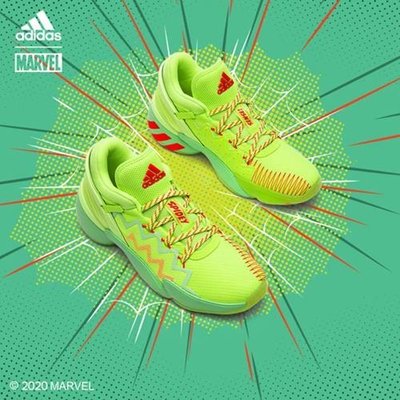 【熱賣下殺】Adidas愛迪達官網D.O.N. Issue 2 GCA漫威聯名男籃球場上運動鞋FW9035