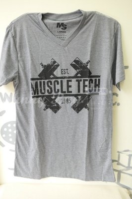 【Sunny Buy】◎現貨◎ 美國 健身品牌 Muscletech 男裝 灰色T-shirt L號