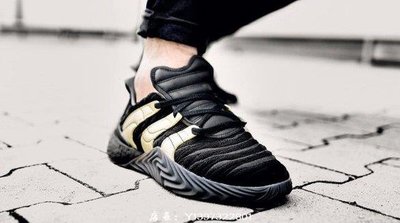 ADIDAS  SOBAKOV BOOST 經典 時尚 耐磨 膠底 三條紋 休閒 運動 慢跑鞋 D98155 男鞋