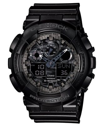 【CASIO G-SHOCK】GA-100CF-1A 強勢打造.強悍精神.軍事綠GA-100CF GA-110