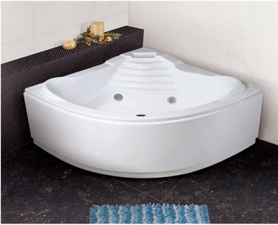 御舍精品衛浴 BATHTUB WORLD 扇形獨立式 浴缸 按摩缸136公分 W-H-304